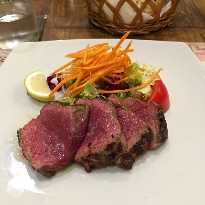 Beef tagliata