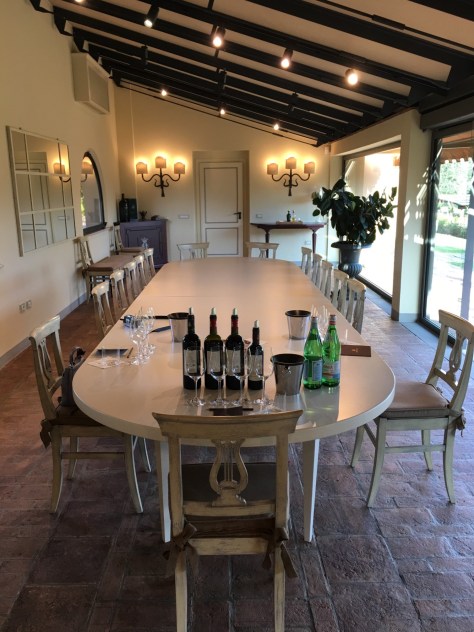 Tasting room Ornellaia